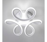 Pheashine Modern LED Ceiling Light 22W Cool White 6500K Diameter 26cm Pheashine White
