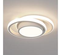 Pheashine Modern LED Ceiling Light 32W 2350lm 4500K Diameter 28cm in White Pheashine White