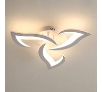 Pheashine Modern LED Ceiling Light 36W 3060lm 3 Lights 58cm in White Pheashine White