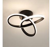 Pheashine Modern Led Ceiling Light , 4500K Neutral Light, Modern Flush Mount Ceiling Light For Hallway, Kitchen, Bedroom