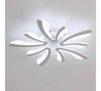 Pheashine Modern LED Ceiling Light 50 W 5625 LM 70 cm 6500 K Cool White Pheashine White