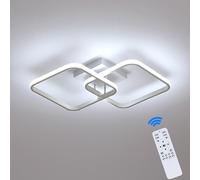 Pheashine Modern LED ceiling light, Dimming 3000-6500K, 64cm long, Indoor Use in White Pheashine White