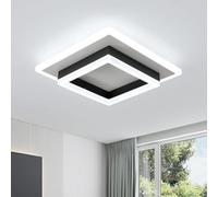 Pheashine Modern Led Ceiling Lights, Acrylic Ceiling Lamp For Living Room Kitchen Bedroom Hallway, Cool Light 6500K
