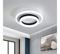 Pheashine Modern Led Flush Mount Ceiling Light,23W 8-Inch Cool White 6500K For Bedroom, Living Room Or Kitchen