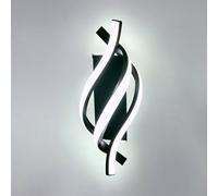 Pheashine Modern LED Wall Lamp 22W Black Acrylic Light 6000K Pheashine Black