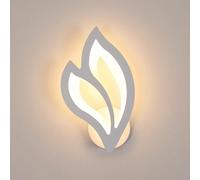 Pheashine Modern Led Wall Light 13W 1500Lm 3000K Warm White Acrylic Flower Shape For Indoor Use