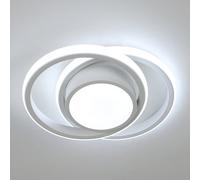 Pheashine Modern Round Led Ceiling Lamp,32W 2500Lm Cool White For Bedroom Or Kitchen