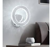 Pheashine Modern Round LED Ceiling Light, 32W, Black, 6500K White Light (27cm) in Silver Pheashine Silver