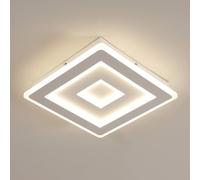 Pheashine Modern Square Ceiling Lamp 28CM Ultra-Thin 4000K in White Pheashine White