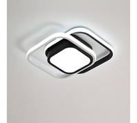 Pheashine Modern Square LED Ceiling Light 32W 2500lm Cold White/Warm White in Cool White Pheashine Cool White