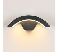 Pheashine Outdoor Wall Light,ip65 Modern Wall Lighting 3000K Warm Light,for Entrance Garden Hallway Living Room