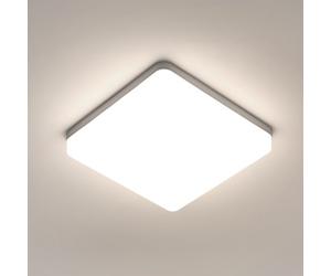 Pheashine Sleek 36W Square Led Ceiling Light 23X23Cm Recessed Panel 4500K Neutral Light For Bedrooms Kitchens And Hallways