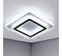 Pheashine Sl eiling Light 38W Black & White 29x29cm Slim LED Panel | Size: 29x29 cm Pheashine White 29x29 cm