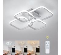 Pheashine Sl eiling Light 56X44Cm Ultra-Thin 48W Smart Dimming Flicker-Free