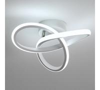 Pheashine Sleek Led Ceiling Light 20W Three Tone 25X10Cm White