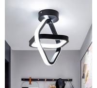 Pheashine Sleek LED Ceiling Light 22W Square Cross Design Black 22x25cm | Size: 22x25 cm Pheashine Black 22x25 cm