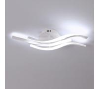 Pheashine Sleek Led Ceiling Light 52Cm 6500K For Living Room Kitchen Bedroom Corridor