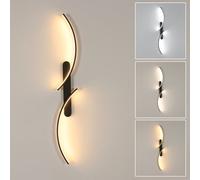 Pheashine Sleek Led Wall Light Slim 5 Cm 30W Dimmable 100 Cm Black Ra80 220V