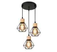 Pheashine Sleek Modern Iron Pendant Light E27 Adjustable Height For Restaurant Kitchen Bar