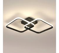 Pheashine Sleek Square LED Ceiling Light Black 42W 4500K Pheashine Black