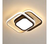 Pheashine Square 32W 2500Lm 3000K Warm White Led Ceiling Light For Hallway Entrance Office Bedroom