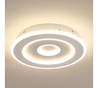 Pheashine Ultra-Thin Ceiling Light 28cm Round Energy-Saving 28W Neutral Light in White Pheashine White