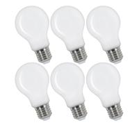 Pheashine Warm Light LED Filament A60 Bulb 6 Pack E27 Non Dimmable in White Pheashine White