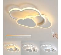 Pheashine White 42cm Cloud LED Ceiling Light 32W Dimmable 3000K-6500K Remote Pheashine White