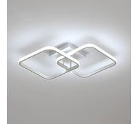 Pheashine White 59cm Square LED Ceiling Light 42W 6500K Acrylic Modern Pheashine White