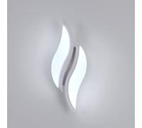 Pheashine White Aluminum 29cm Rectangular LED Wall Light 12W 6500K 2300 Lumens Pheashine White