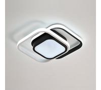 Pheashine White Led Square Ceiling Light 32W 2500Lm Acrylic 6000K Cold Modern Design