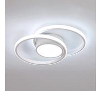 Pheashine White Round Led Ceiling Light 42W 4000Lm 40Cm 6500K Cold Modern Design