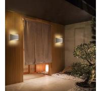 Pheashine White Textured Plaster Art Deco 20X13X9Cm 7W Warm White 220V Wall Light