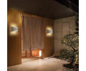 Pheashine White Textured Plaster Art Deco 20X13X9Cm 7W Warm White 220V Wall Light