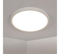 Pheashine White Ultra-Thin Triple-Proof Led Ceiling Light Round 40Cm 2.5Cm 36W 5000K Neutral Light 220V