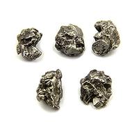 Pheeya Meteorite Kit, 5 Authentic Campo del Cielo Specimens, 2-5 grams, for Science Classroom, Ages 8+, Ideal for Science Enthusiasts, Rockhounds, Collectors