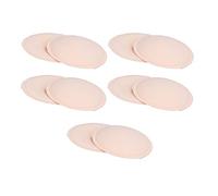 Phefop 10 Pairs Reusable Breast Pads, Ultra Soft Cotton, Highly Absorbent Nursing Pads for Breastfeeding Mothers
