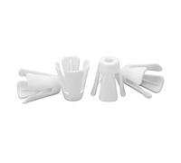 Phefop 10PCS Coil Claw Spool Cone Holder, Plastic Sturdy Thread Cone Holder Lightweight Sewing Machine Thread Rack for Industrial Home Desktop Office