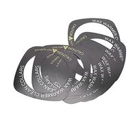 Phefop 10Pcs Wax Warmer Collar, Paper Protective Ring for Hair Removal, Prevents Wax Drips, Ideal for Home Kitchen Use