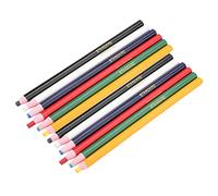 Phefop 12Pcs Mixed Colors Tailor Marking Pen, Wood Fabric Pencil Markers for Dressmaker Crafts and Industrial Use