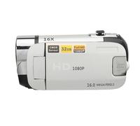 Phefop 16MP Digital Camera, 1080P Video Resolution, 16X Digital Zoom, Selfie Function, 128GB Memory Card Support, for Baby Growth Record, Travel, Wedding (Silver)