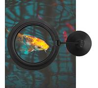 Phefop 1PC -FISCH Feeding Ring Feeder, the Stable Fish Feed Circuit Prevents Floating Foods, Visual Enjoyment for Fish Lovers, Made of Plastic Material of Plastic Material (Round)