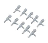 Phefop 20pcs Aquarium Air Control Valve, ABS Material, Adjustable Control for Fish Tanks, Compatible with 4mm Air Line Tubing