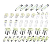 Phefop 20PCS Interior Car Lights, Plastic Super Bright Cab Led Bulbs Car Interior Dome Light Kit for Trucks Rv Boat Indoor Map License (42pcs)