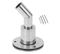 Phefop 22mm Thru Hull Exhaust Fitting, Stainless Steel Standard Elbow for Webasto, Planar, Eberspacher Parking Heaters, 316 SS, Bolts, Nuts, Gaskets
