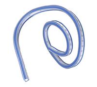 Phefop 30/60cm Flexible Curve Ruler Plastic Blue White Curve Flex Design Ruler Bendable For Engineering Drawing Design Graphics Sewing (60cm)