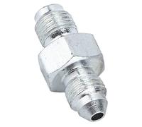 Phefop 3AN Male to 3/8-24 Inverted Flare Adapter Fitting Brake Line Adapter Union Connector with Metal Construction for 3/16in Brake Line Hoses Prop Valve Master Cylinder
