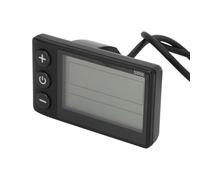 Phefop 48V Electric Scooter Control Panel, ABS S866 LCD Display Meter Speedometer Odometer with USB Charging Port, Multi Language Screen for Cycle Scooter Riders