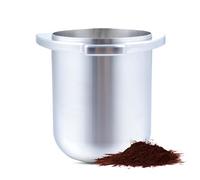 Phefop 54mm Stainless Steel Coffee Dosing Cup, Coffee Powder Feeder, Distribution Tool, Dispensing Cup with Double-Ear Design, Fits for 8 Series (Type 2)