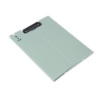 Phefop A4 Standing Clipboard Document Holder with Sturdy PP Material Rounded Edges for Home Office School Exam Writing Pad (A4 Green)